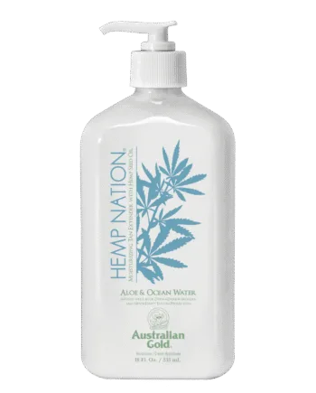 Australian Gold Hemp Nation Aloe   Ocean Water Lotion Bodylotion 535ml Hos Frisøren   Baronen