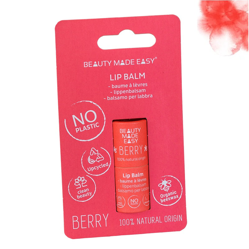 Beauty Made Easy Lip Balm Berry Hos Frisøren Baronen