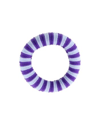 By Stær Ea Hårelastik Lyseblå Lilla Stribet Hos Frisøren   Baronen