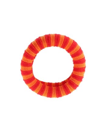 By Stær Ea Hårelastik Orange Rød Stribet Hos Frisøren   Baronen