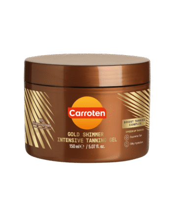 Carroten Gold Shimmer Tanning Gel 150 Ml Hos Frisøren   Baronen