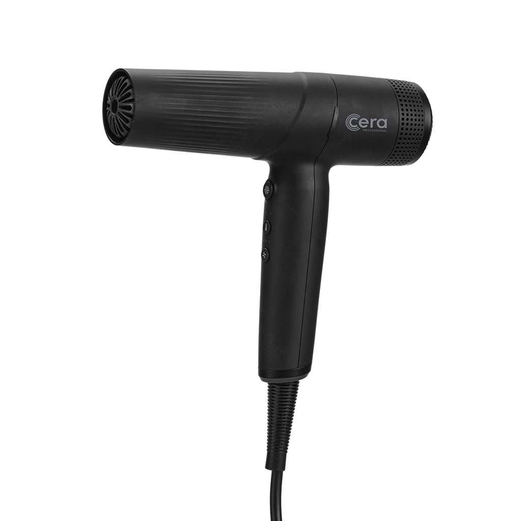 Cera Black Jet 1800 Dryer Hos Frisøren   Baronen