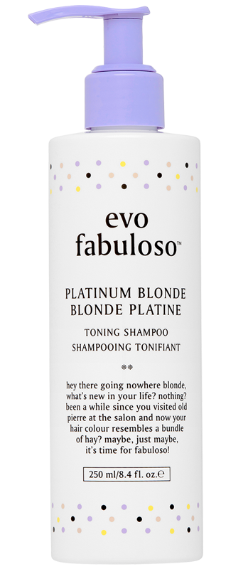 Evo Fabuloso Platinum Shampoo 250ml Hos Frisøren Baronen