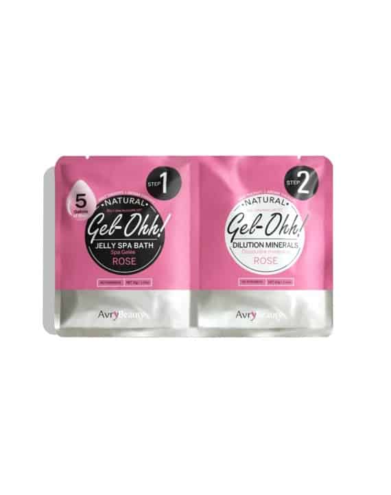 Gel-ohh Jelly Spa Pedi Bath Rose Hos Frisøren Baronen