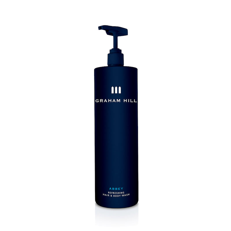 Graham Hill Abbey Hair Body Wash 1000ml Hos Frisøren Baronen