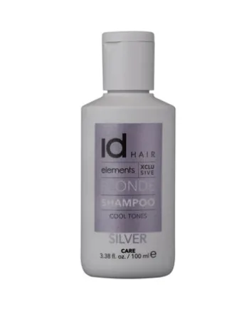 Id Hair Elements Xclusive Blonde Shampoo Silver 100ml Hos Frisøren   Baronen