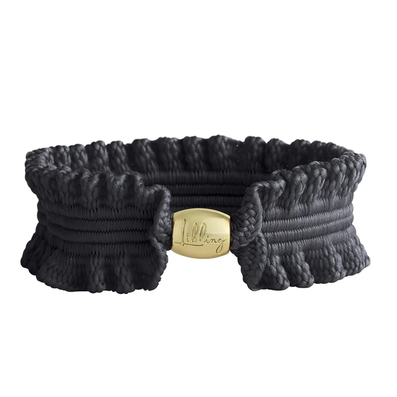 Libling Original Hårelastik Black Guld Hos Frisøren   Baronen