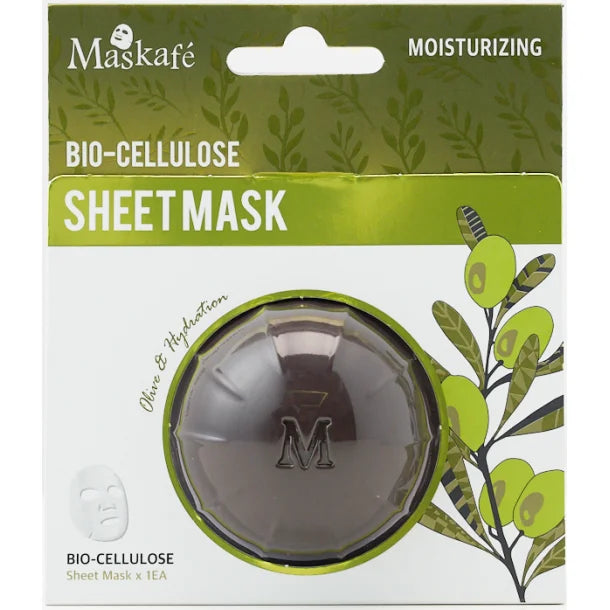 Maskafé Moisturizing Sheet Mask Bio-cellulose Hos Frisøren Baronen