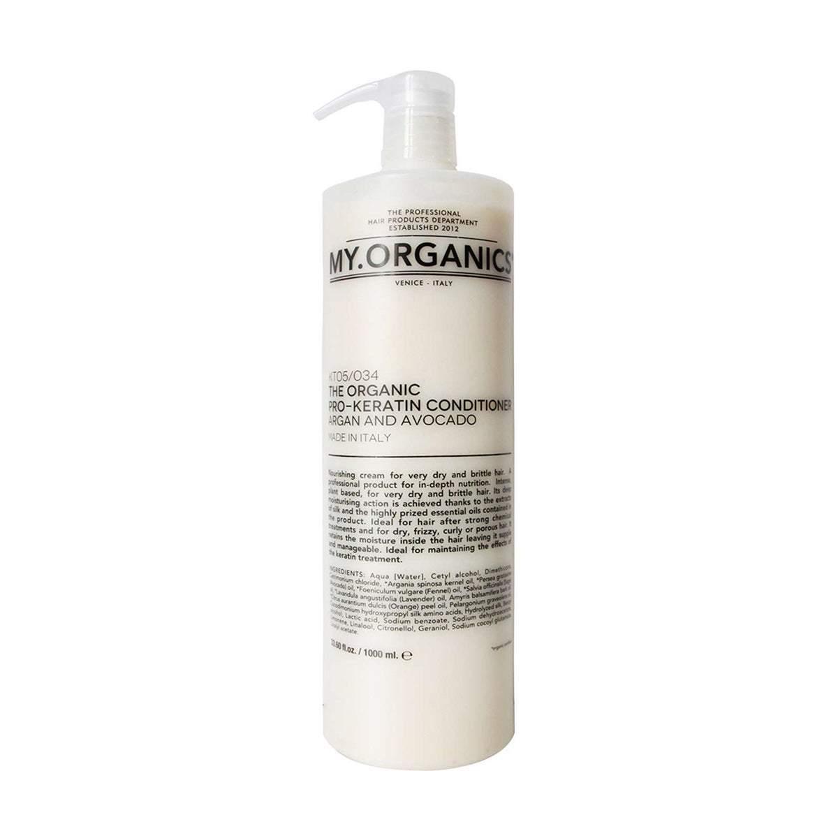 My Organics My Pro-keratine Conditioner 1000ml Hos Frisøren Baronen