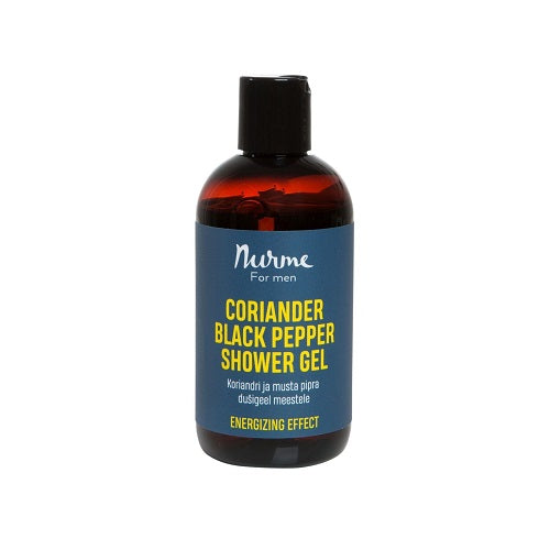 Nurme Coriander Black Pepper Shower Gel For Men Hos Frisøren   Baronen