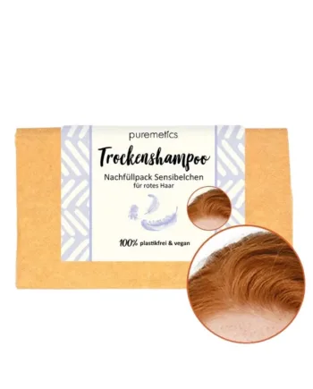 Puremetics Refill Tørshampoo Til Rødt Hår Duftfri Hos Frisøren   Baronen