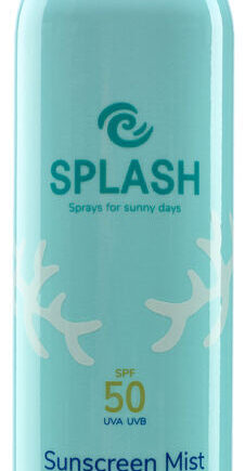 Splash Mango Grove Sunscreen Mist Spf 50 Hos Frisøren   Baronen