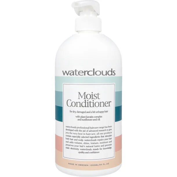 Waterclouds Moist Conditioner 1000ml Balsam Hos Frisøren   Baronen