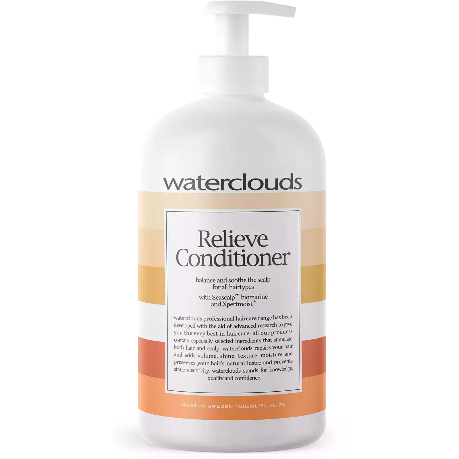 Waterclouds Relieve Conditioner 1000ml Balsam Hos Frisøren   Baronen