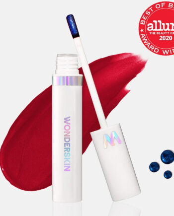 Wonderskin Wonder Blading Lip Stain Divine  Burgundy Red  Kit Hos Frisøren   Baronen