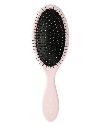 Brushworks Oval Detangling Hair Brush Pink