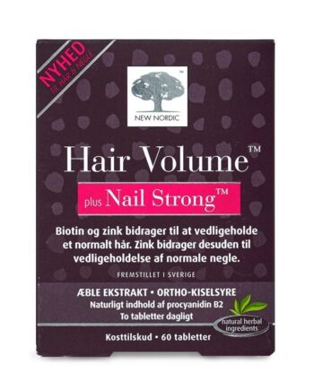 New Nordic Hair Volume Plus Nail Strong 60 Stk