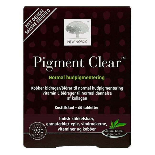 New Nordic Skin Care Pigment Clear 60 Stk