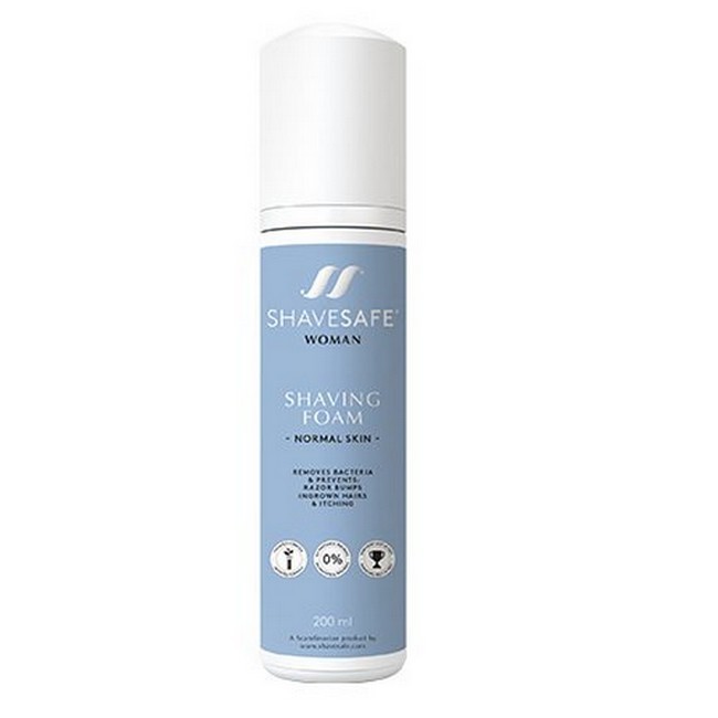 Shavesafe Woman Shaving Foam Normal Skin 200 Ml