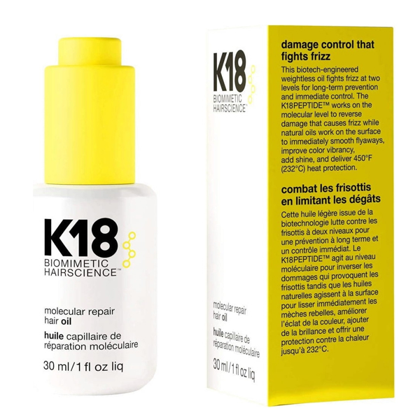 K18 Leave-in Molecular Repair Hair Oil  30 Ml