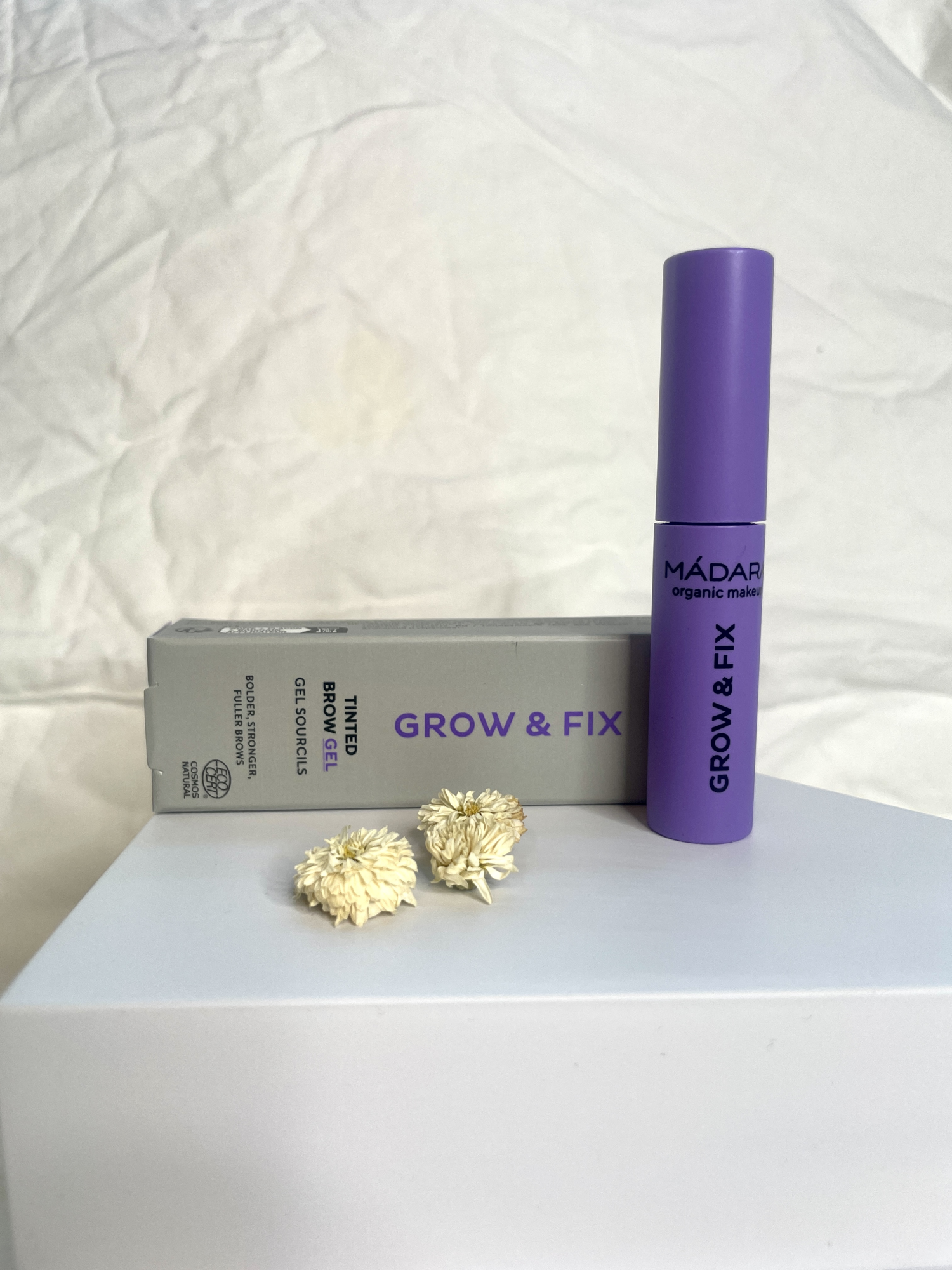 Madara Grow   Fix Tinted Brow Gel     Ash Brown