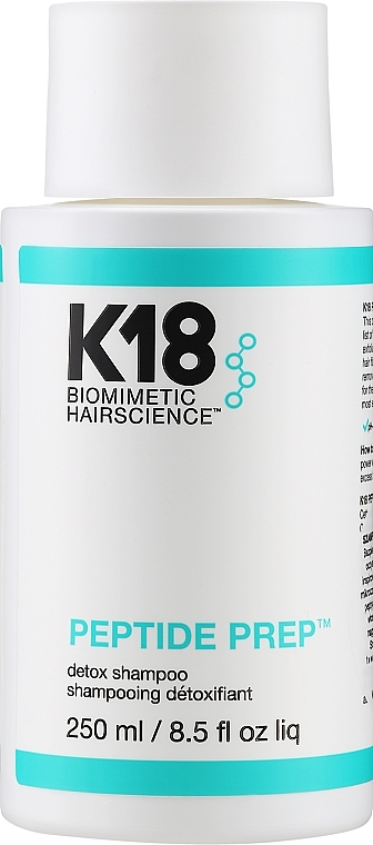 K18 Peptide Prep Detox Shampoo  250 Ml