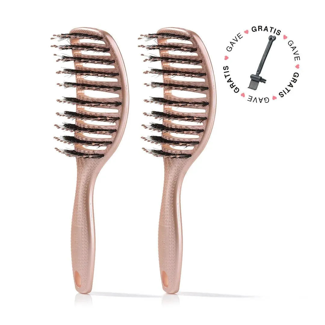 Stk  Curvy Brush   Gratis Gave   Stk Shiny Rose  Spar 23    Gratis Cleaning Brush