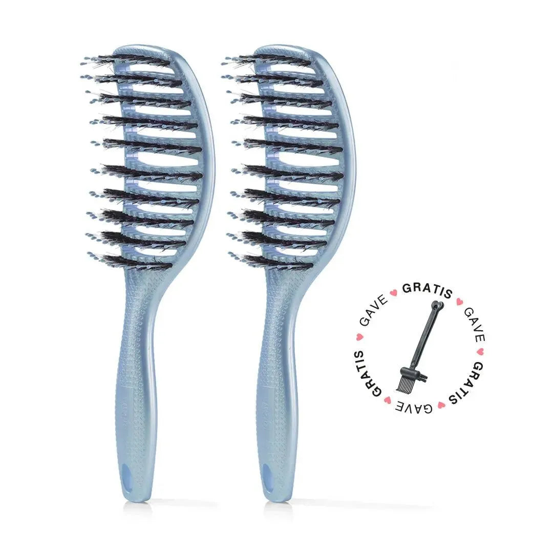 Stk  Curvy Brush   Gratis Gave   Stk Sky Blue  Spar 23    Gratis Cleaning Brush