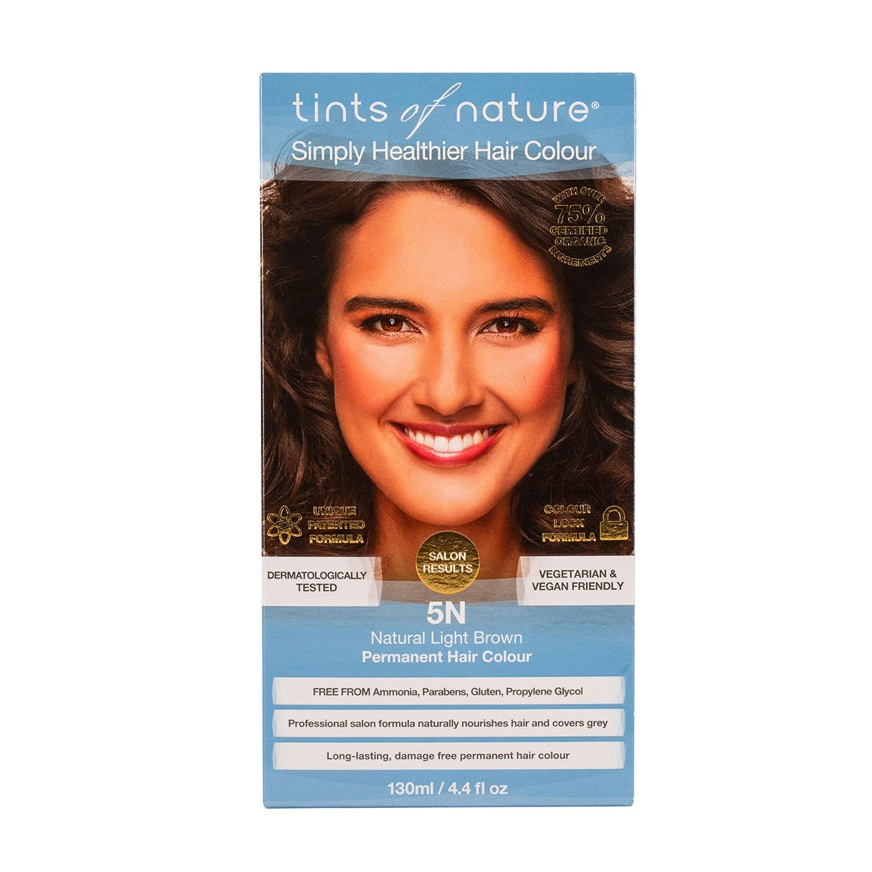 Tints Of Nature 5n Natural Light Brown  130 Ml