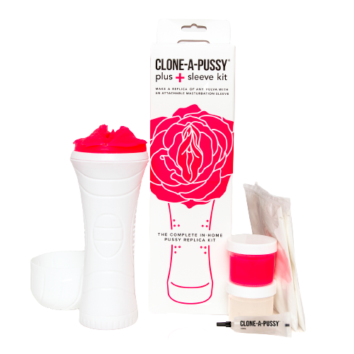 Clone- -pussy Plus  Sleeve Kit  Hot Pink