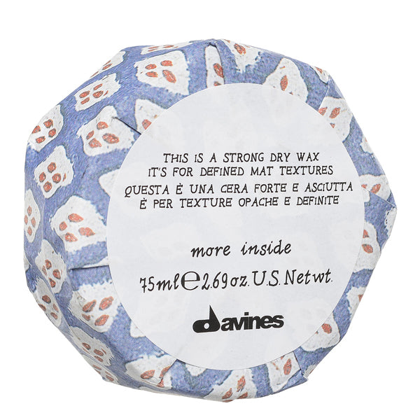 Davines More Inside Strong Dry Wax  75 Ml