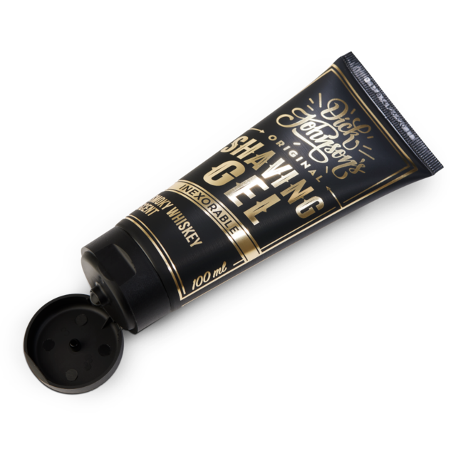 Dick Johnson Inexorable Shaving Gel Smokey Whiskey Duft  Nyhed