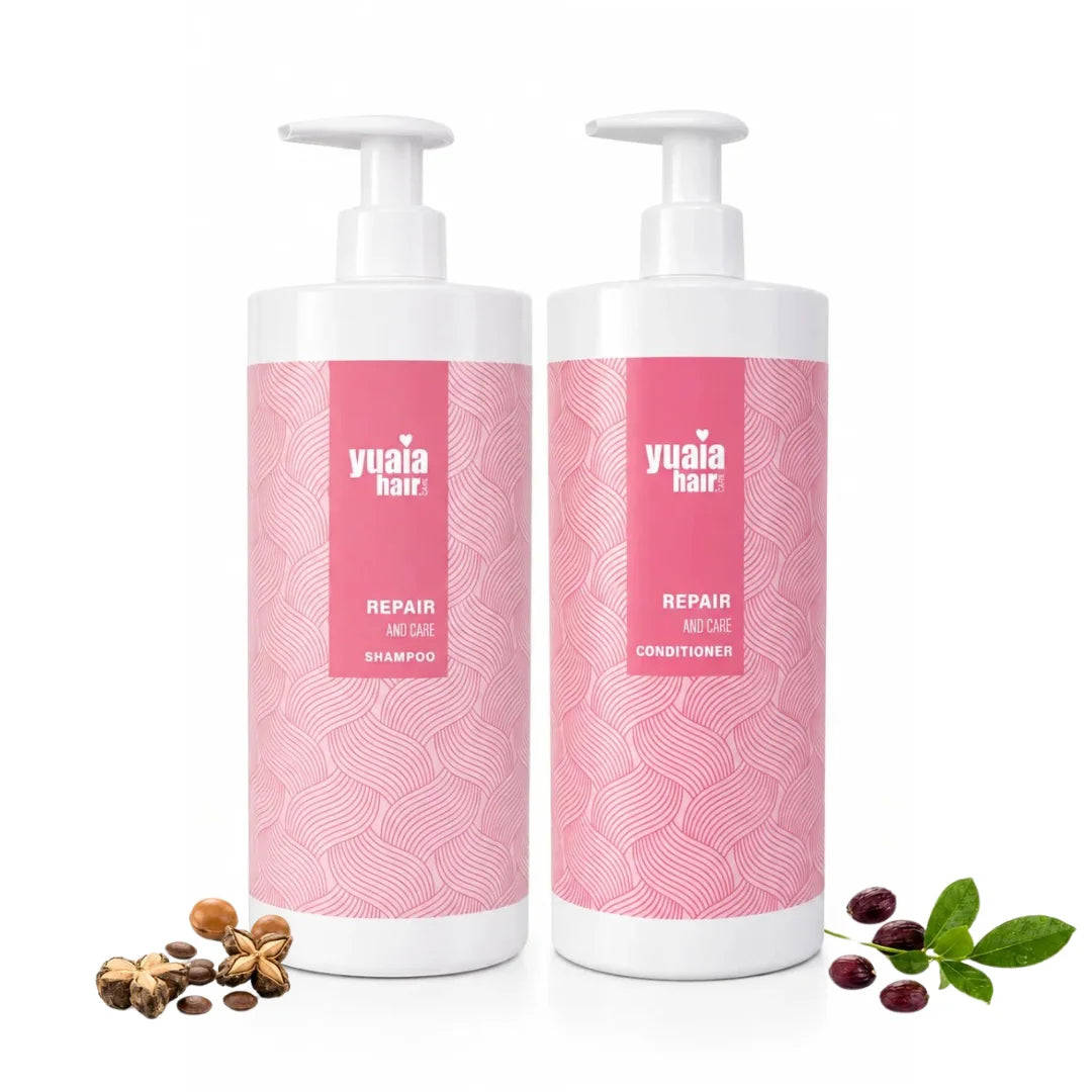 Repair And Care Shampoo Og Conditioner 1000 Ml Sulfatfri   Silikonefri