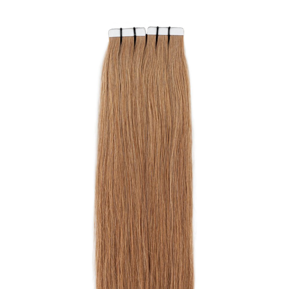 Tape Extensions Lys Kobberbrun