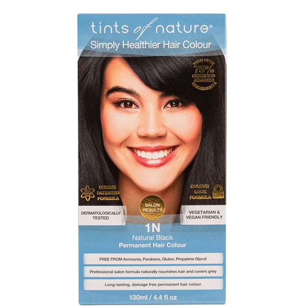 Tints Of Nature 1n  Natural Black  130 Ml