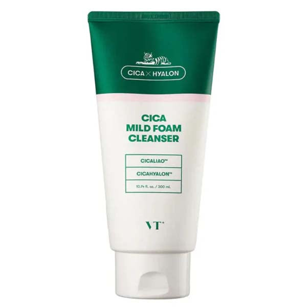 Vt Cosmetics Cica Mild Foam Cleanser  300 Ml