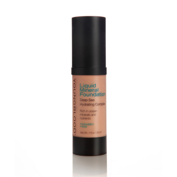 Youngblood Liquid Mineral Foundation  Shell  30 Ml